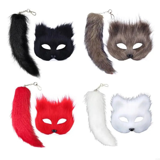 MASK TERIAN MASK y Tail Halloween Cosplays Fiesta